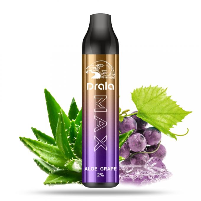 Le contrôle jetable Rechargable Vape jetable de flux d'air de cosse de Vape de grands souffles parque l'OEM 1